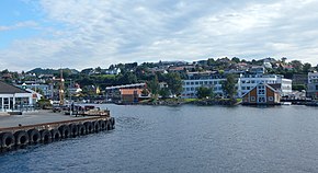 Hafen und Stadtzentrum