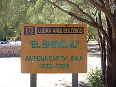 Entrada a las ruinas