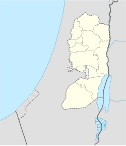 Biddu is located in the West Bank