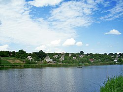 Outskirts over Hnylyi Tikych