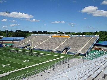 North stands, June 2014