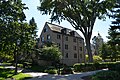 A side view of Zahm, taken from North Quad