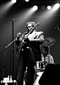 B.B. King impreună cu renumita sa chitară, Lucille.