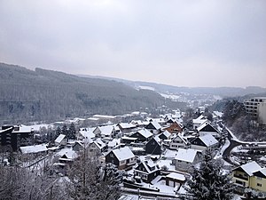 Gezicht op Grünscheid