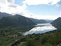 Blick aus Ponte Caffaro (Nordspitze) in Richtung Südwesten