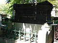 Mormântul lui Delacroix din cimitirul Père-Lachaise din Paris