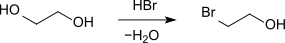 Herstellung von 2-Bromethanol aus Ethylenglycol und Bromwasserstoff