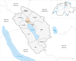 Schwerzenbach – Mappa