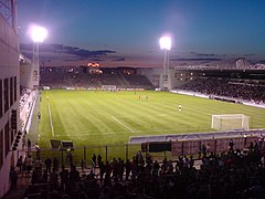 Le stade des Costières.