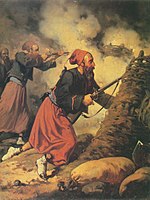 French Zouave during the Crimean War (1853–1856).