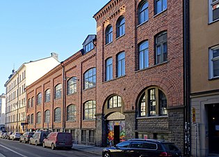 Fasad mot Tjärhovsgatan.