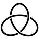 The right handed trefoil knot.