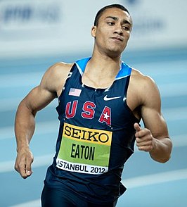 Tijdens de WK indoor in 2012, Istanboel