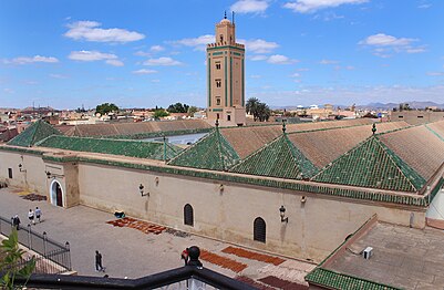 Mesquita ibne Iúçufe, constrúída originalmente no século XI