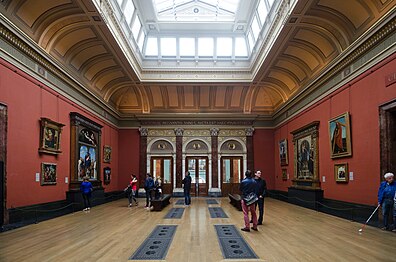 The Central Hall, part of Sir John Taylor's additions