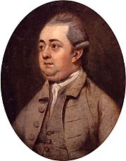 Edward Gibbon, gemalt von Henry Walton