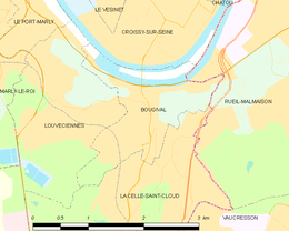 Bougival – Mappa