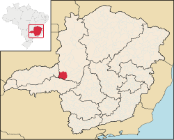 Localização de Patrocínio em Minas Gerais