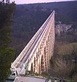 L'aqueduc, vue de dessus.