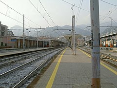 View of the platforms