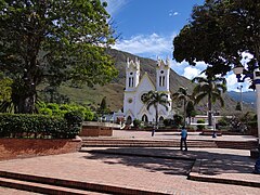 Central square and church