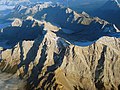 Zugspitze schräg von oben