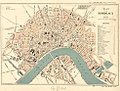 Plan de Bordeaux en 1894.