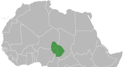 Bornu Empire extent c.1750