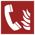 F006: Brandmeldetelefon