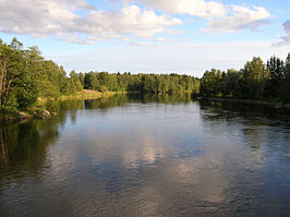 De Kymijoki bij Kotka