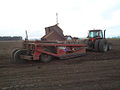 A laser bucket levels a new cane paddock for planting at Tuckurimba, near Broadwater