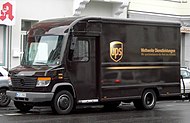 Vario βαν από την UPS στη Γερμανία τον Μάιο του 2005