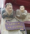 Maison de Vannes et sa femme Façades et toitures