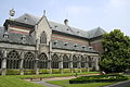 2007 : le cloître de l'ancienne abbaye Saint-Martin de Tournai.