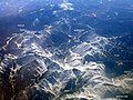 黒部川最上流部上空より 飛騨山脈南部