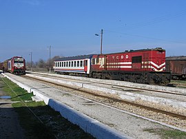 Pythion railway station