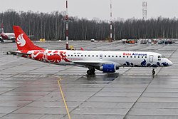 Embraer 190 der Buta Airways