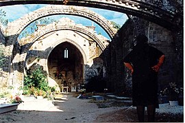 Interior de l'església de Santa Mariña