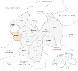 Biel-Benken – Mappa