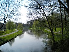 Rivier de Kromme Rijn ter hoogte van de Tamboersdijk