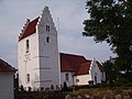 Revninge Kirke fra sydvest