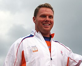 Rutger Smith in 2008 in het Olympisch Stadion van Amsterdam