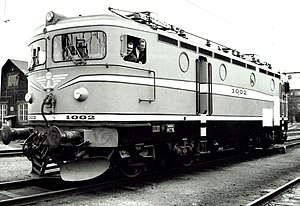 Rb 1002 im Bahnhof Hagalund, 1964