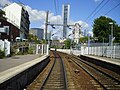 Sporen met zicht op La Défense