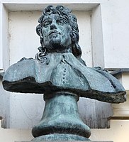 Busta Václava Hollara, Praha