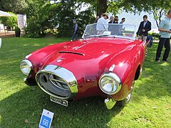 B52 PF200 spider Pininfarina (1953) au concours d'élégance Villa d'Este