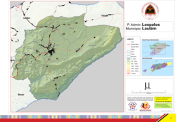 Official map of the Administrative post