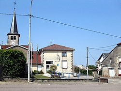 Skyline of Romont