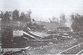 Foto vom Unfall am 20. Oktober 1885