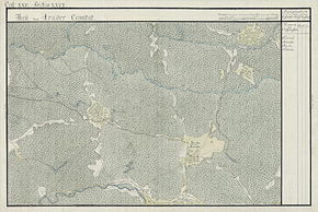 Cermei în Harta Iosefină a Comitatului Arad, 1782-85